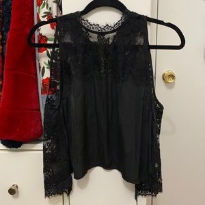 Free People Lace Blouse